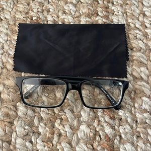 BLACK SPECSAVERS GLASSES FRAMES